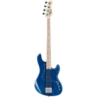 Cort GB74JJ Aqua Blue bass guitar