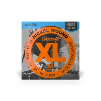 D'Addario XL Nickel Wound Jazz Extra Light Guitar Strings (10-49) (EJ20)