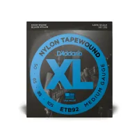 Guitar strings D'Addario XL Nylon Tapewound Bass (50-105) (ETB92)