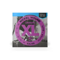 Guitar Strings D'Addario XL Nickel Wound Fender Bass VI (24-84) (EXL156)