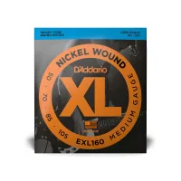 Guitar strings D'Addario XL Nickel Wound Bass Medium (50-105) (EXL160)