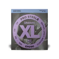 Guitar strings D'Addario XL ProSteels Bass Custom Light (40-100) (EPS190)