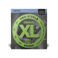Guitar Strings D'Addario XL ProSteels Bass Custom Light Top/Medium Bottom (43-107) (EPS300)