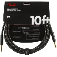 Інструментальний кабель Fender Cable Deluxe Series 10' Black Tweed (228466)