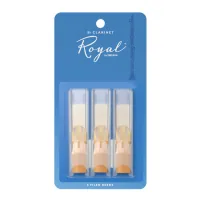 D'Addario Royal Clarinet Reed - Bb Clarinet #1.5 - 3-Pack (RCB0315)