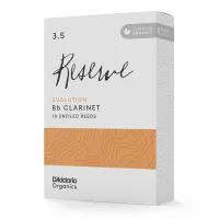 Clarinet Reed D'Addario Organic Reserve Evolution Bb Clarinet #3.5 - 10 Pack (ODCE1035)