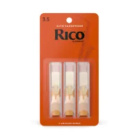 D'Addario Rico Sax Reed - Alto Sax #3.5 - 3-Pack (RJA0335)