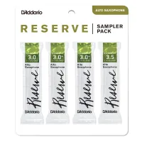 D'Addario Reserve - Alto Sax Reed Sampler Pack #3.0/3.0+/3.5 (DRS-J30)