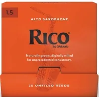 D'Addario Rico Sax Reed - Alto Sax #1.5 - 25 Pack (RJA0115-B25)