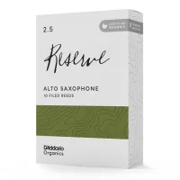 D'Addario Organic Reserve Sax Reed - Alto Sax #2.5 - 10 Box (ODJR1025)