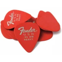 Медіатор Fender 351 Dura-Tone .96 12-Pack Fiesta Red (229381)