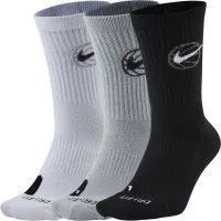 Socks Nike Crew Everyday Bball 3pr DA2123-902 38-42 3 pairs Black/White/Grey (194499745846)
