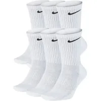 Socks Nike U NK EVERYDAY CUSH CREW 6PR-BD SX7666-100 34-38 6 pairs White (194954124803)