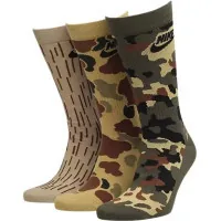Socks Nike U NK EVERYDAY ESSENTIAL CREW DH3414-903 3 pairs 38-42 Khaki (195244783762)
