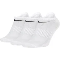 Socks Nike U NK EVERYDAY LTWT NS 3PR SX7678-100 34-38 3 pairs White (888407239274)
