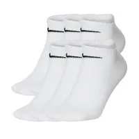 Socks Nike U NK EVERYDAY LTWT NS 6PR-BAND SX7679-100 42-46 6 pairs White (888408294807)