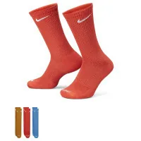 Socks Nike U NK EVRY PLUS CUSH CREW 3PR SX6888-918 38-42 3 pairs Multicolor (195868374414)