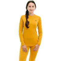 Thermal T-shirt Turbat Retezat Top Wmn golden yellow M (012.002.0670)