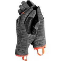 Рукавиці Ortovox Fleece Light Glove Wms black steel blend - M (025.001.1157)