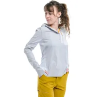 Shirt Turbat Maya Hood Trek Wmn glacier gray - S - gray (012.004.4180)
