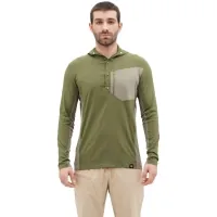 Shirt Turbat Maya Hood Trek Mns capulet olive - S - olive (012.004.4918)