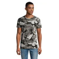 T-shirt Sol's Camo men gray camo L (01188521L)