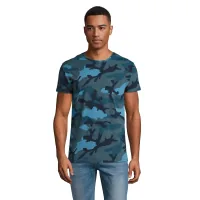 T-shirt Sol's Camo men blue camo XXL (01188536XXL)