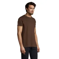 T-shirt Sol's Milano chocolate M (11934398M)