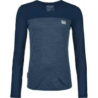 Longsleeve Ortovox 150 Cool Logo Ls Wmn deep ocean - S - dark blue (025.001.1222)