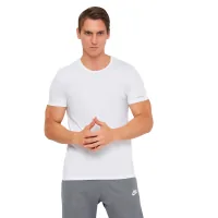 T-shirt Kappa T-shirt Mezza Manica Girocollo K1305 Bianco white XL (8052394816110)