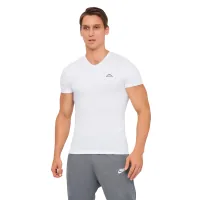 T-shirt Kappa T-shirt Mezza Manica Scollo V K1311 Bianco white L (8052394813904)