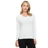 Longsleeve Kappa T-shirt Manica Lunga Girocollo K2601 Bianco white S (8054954012710)