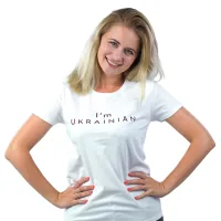 Футболка Sol's Pioneer Women I'am Ukrainian білий S (03579102/138S)