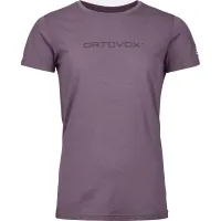T-shirt Ortovox 150 Cool Brand Ts Wmn wild berry - M - purple (025.001.1227)