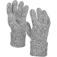 Gloves Ortovox Classic Wool Glove gray blend - M - light gray (025.001.1262)