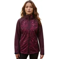 Alpine Pro Hoora jacket LJCF590 853PA - S - black/purple (007.022.0068)