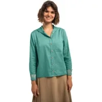Shirt Turbat Mamberamo Wmn agate green - L - turquoise (012.004.6326)