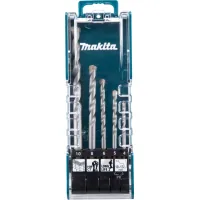 Makita drill set 4–10 mm, case, 5 pcs (E-11536)