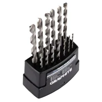 Graphite drill set for metal, HSS-G, 2–8mm, case, 13 pcs (54T920)