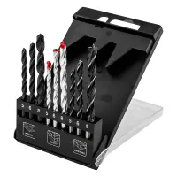 Graphite drill set for metal, brick, 5–6.8 mm, 9 pcs (54T431)