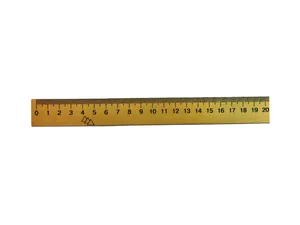 Ruler 20 cm "Mytsar-B" wooden (100)