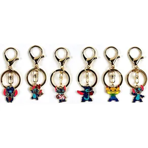 Metal keychain /678-8/ "Stitch" 7cm (12)