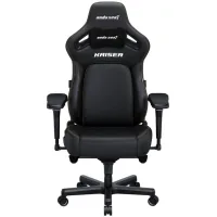Крісло ігрове Anda Seat Kaiser 4 PVC Size L Black (AD12YDDC-L-20-B-PV/C)