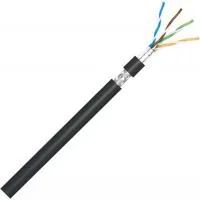 Кабель мережевий OK-Net SFTP cat.5e, 305м зовнішній (SF/UTP-cat.5E) (КППЭО-ВП (100) 4*2*0,51)