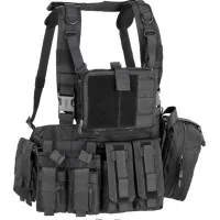 Жилет розвантажувальний Defcon 5 Multirole Black (D5-RC906 B)