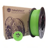 Plastic for 3D printer Tiraplast PLA 1.75 mm 0.75 kg, neon lime (25287/25274)