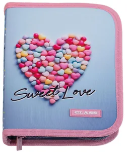 Pencil case "CLASS" /26001C/ 1 compartment, empty, "Sweet" (1/12/72)