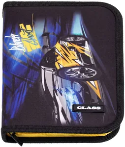 Pencil case "CLASS" /26110C/ 1 compartment, empty, 1 flap, "Car" (1/12/72)