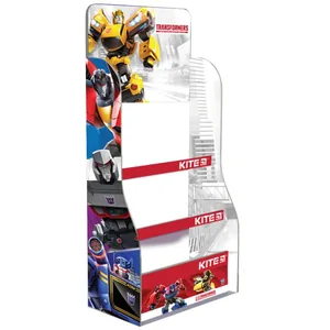 Дисплей для канцтоварів "Kite" /73678/ картонний Transformers 2025, 168х63х35 см