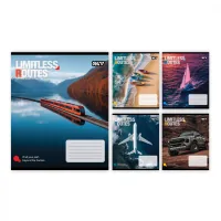 Notebook Yes Limitless routes A5 48 sheets, line (769041)